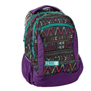 Iskolai hátizsák Purple Indi-4